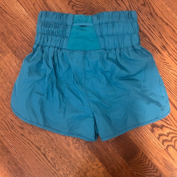 FP Movement by Free People The Way Home Turquoise Athletic Shorts - Picture 1 of 3
